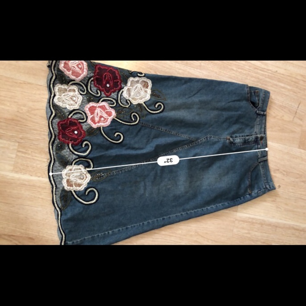 Glorious Denim Skirt View 2